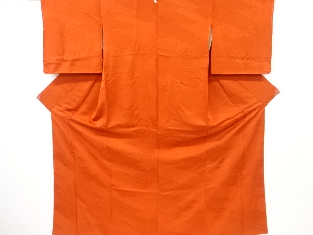 JAPANESE KIMONO / VINTAGE IROMUJI KIMONO / WOVEN CLASSICAL PATTERN